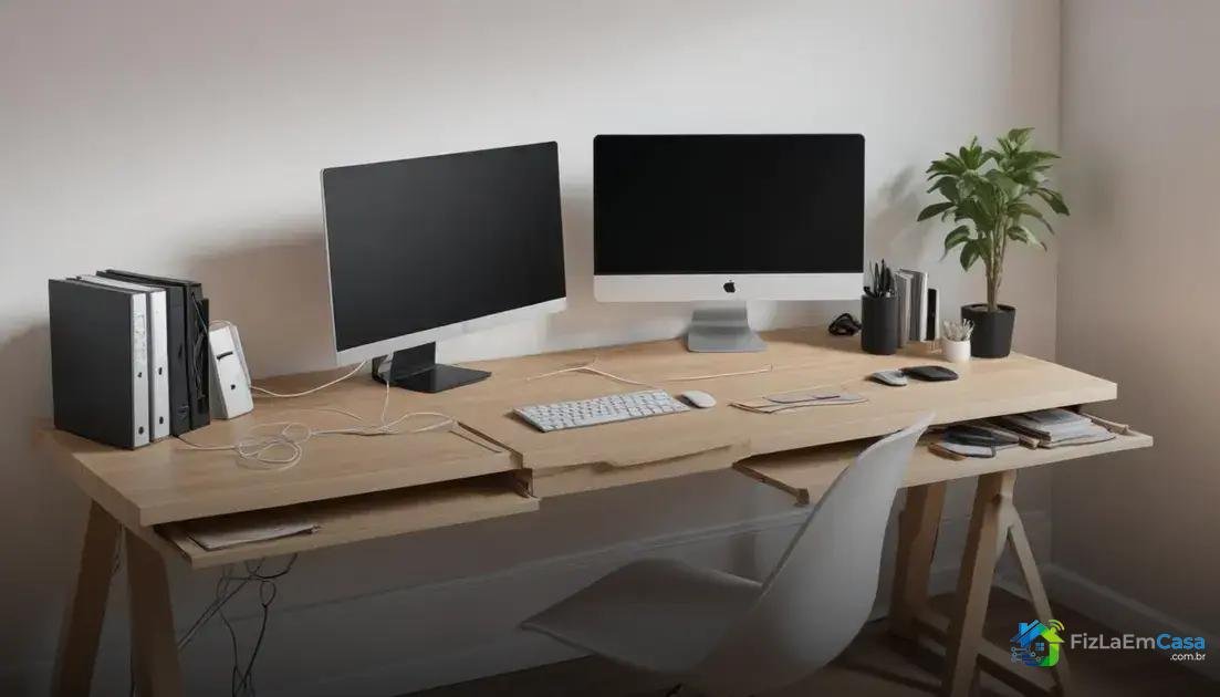 Métodos eficazes para ocultar cabos