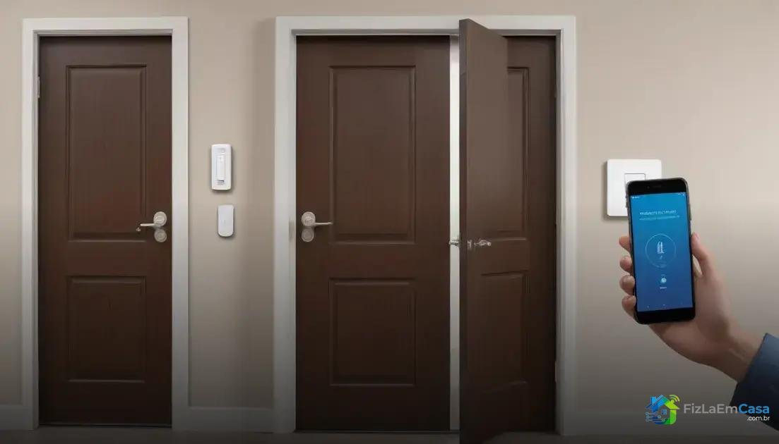 Dicas para configurar seu sensor de porta wi-fi