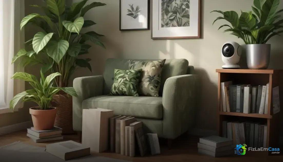 Técnicas para camuflar câmeras em ambientes internos