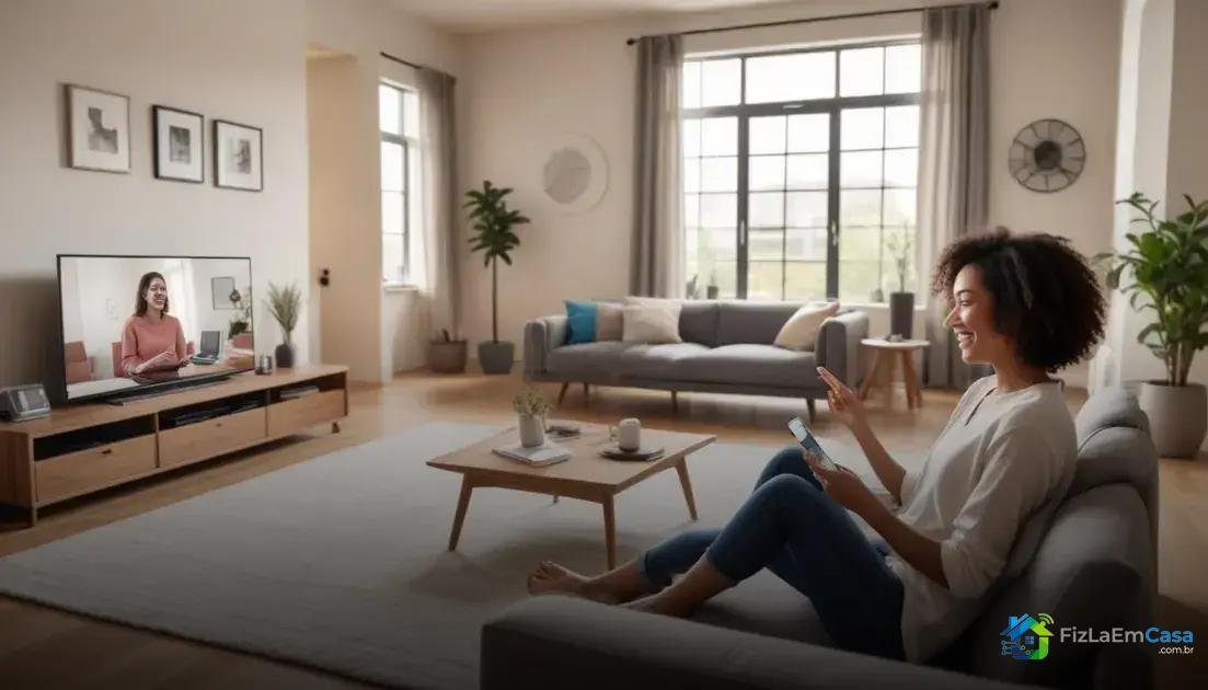 Benefícios do uso de comando de voz