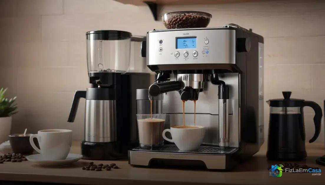 Como funcionam as cafeteiras automáticas