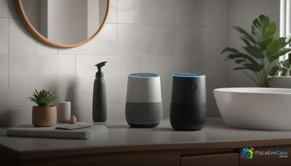 Benefícios de ter um smart speaker nesse espaço Benefícios de ter um smart speaker nesse espaço