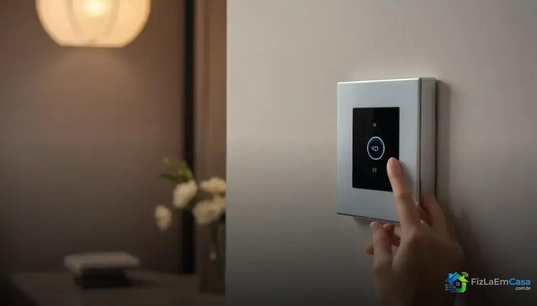 Principais benefícios do interruptor inteligente touch