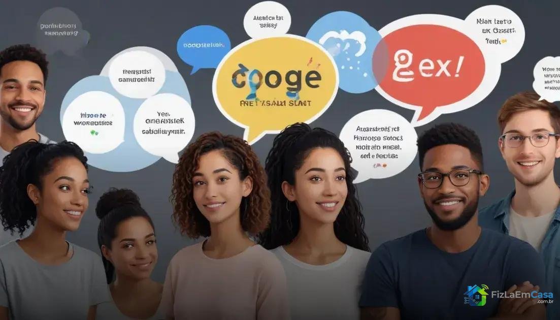 Depoimentos de usuários sobre Alexa e Google