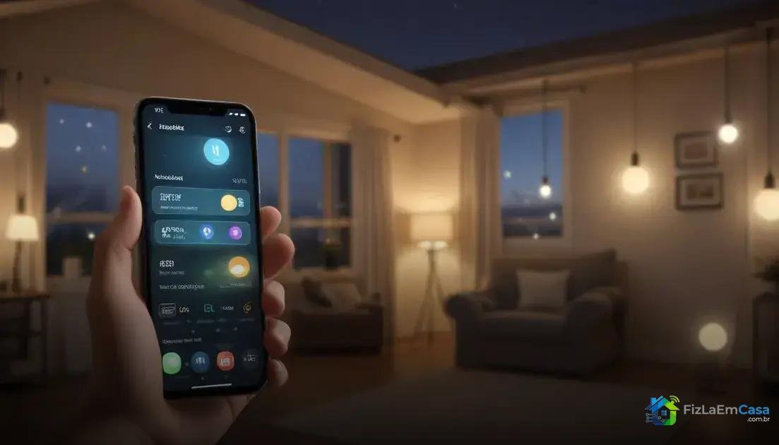 Sugestões de aplicativos para controlar lâmpadas inteligentes