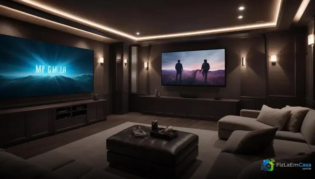 Principais tecnologia para automação do cinema em casa
