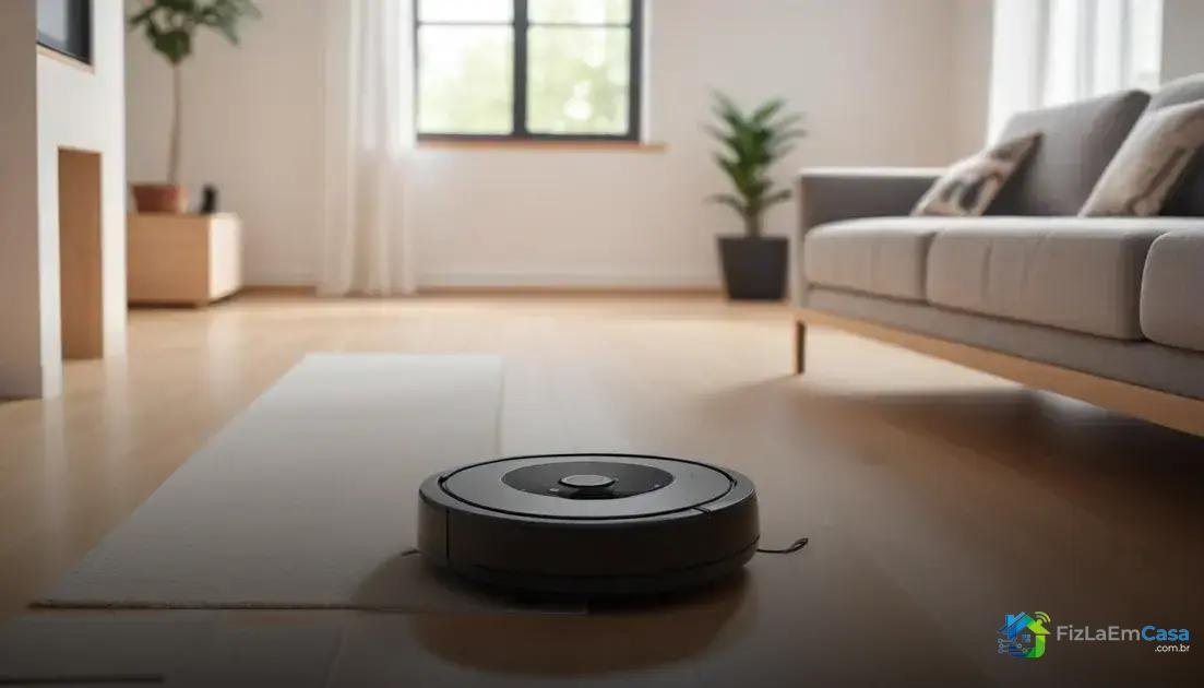Como funciona um aspirador robô?